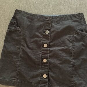 Toad & Co dark gray skirt